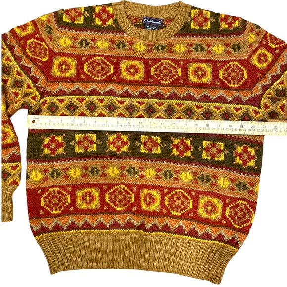 F. by Faconnable Alpaca wool pullover Sweater size M Unisex - Picture 6 of 7